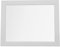 King Collection S1710843 Miroir Mural avec Cadre, Blanc