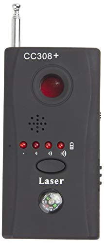 Kasstino Anti-Spy Signal RF Bug Hidden Spy Detector Camera Lens GSM Device Tracer Finder