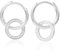 Thomas Sabo Damen Ohrringe Creolen Kreis 925 Sterling Silber CR620-051-14