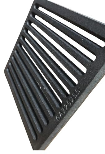 Griglia in ghisa per raccolta cenere 22,5 x 25,50 h cm