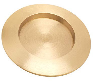 NKlaus Kerzenteller Ø 6cm innen Durchmesser Aluminium Gold Kerzenteller rund Stumpenkerzen Kommunion Taufkerzen Windlichter Hochzeit Dekoration Spülmaschinenfest 2820