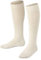 FALKE Unisex Kinder Kniestrümpfe Family K Kh nachhaltige Baumwolle lang einfarbig 1 Paar, Beige Sand Melange 4650, 23-26