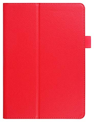 Lobwerk Hülle für Apple iPad Pro 12.9 2020 Cover Etui mit Standfunktion und Auto Sleep/Wake Funktion Rot