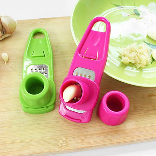 Ginger Garlic Press Grater Useful Mini Planer Slicer Kitchen Cooking Gadgets Random Color