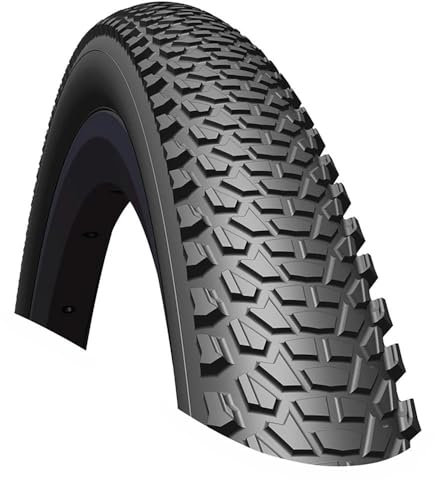 Mitas Classic 22 Neumático de Bicicleta, Unisex-Adulto, Negro, 20x2.10