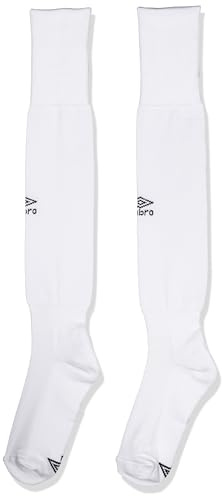Umbro Mens Club Ii Sock, White, Large US