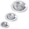 SPDYCESS 3 pcs Stainless Steel Kitchen Sink Drain Strainer, Drain Protector Waste Filter, Plug Hole Hair Catcher Stopper for Bathroom Bathtub Shower Basin, Household Mesh Hole Cover Prevent Clogging