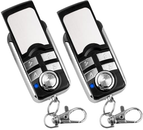 2 pezzi apriporta garage telecomando compatibile con trasmettitore manuale Hörmann HSM4 HSE2 HS1 HS4 HSZ1 HSZ2 868 BS per Hörmann BiSecur SupraMatic ProMatic RollMatic RotaMatic Apriporta garage