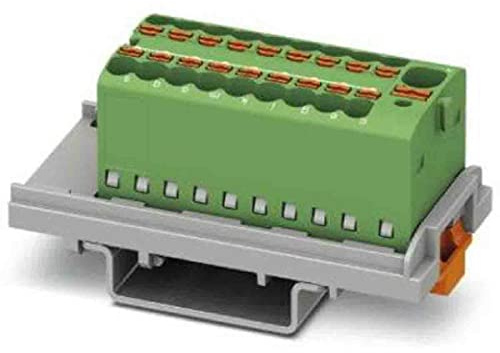Phoenix Contact Einsteck Verteilerblock 19-polig, 14 AWG, 17.5A / 500 V, 2.5mm², Polyamid, IP20, Packung a 20 Stück