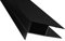 Nes Home 1900 mm Matte Black Profile Extension 20mm Wall Adjustment Kit