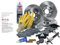 ATEC Germany Bremsenset inkl. Bremsscheiben Vorne Ø 280 mm Belüftet + Hinten Ø 264 mm Voll + Bremsbeläge Vorne & Hinten Kompatibel mit OPEL ASTRA H, COMBO,MERIVA A (X03), MERIVA B, ZAFIRA B