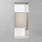 Plissee Fein Lichtdurchlässig Taupe 60 x 130