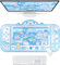 BelugaDesign sous-Main Requin | Grand Tapis de Souris Kawaii, Clavier animé Mignon, PC de Jeu, Souris pour Ordinateur Portable | Protecteur de buvard de Bureau Bleu Rose Pastel Lavable en Machine