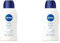 NIVEA Creme Soft Pflegedusche Mini (50 ml), Duschgel mit Vitaminen und wertvollen Ölen, feuchtigkeitsspendende und pH-hautneutrale Cremedusche mit mildem Duft (Packung mit 2)