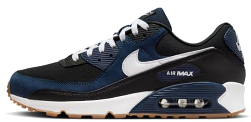 Nike Damen Shox Q'Vida Midnight Navy/Black/Gum Medium Brown/White, 38.5 EU, Midnight Navy Black Gum Medium Brown White, 39 EU