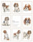 BigWig Prints Cavalier King Charles Spaniel Dog Art – King Charles Spaniel Drucke, Cavalier-Geschenke für Hundeliebhaber, Poster für Zuhause, Haustier-Dekor-Kunstwerk, ungerahmt, 9 Stück (20,3 x 25,4