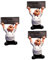 ABOOFAN 3St kleine Kochdekoration küchendeko küche Dekoration café speiseol to-do-Liste basteln Memoboard Geschirr Handheld das Schild Nachrichtentafel Beschilderung Ornamente Kunstharz