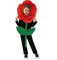 Fituenly Kinder Rose Kostüm Halloween Rose Blume Cosplay Overall Blume Topf Rollenspiel Kleidung Für Karneval Party