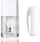 Clear Nail Polish - Transparent Nail Varnish - Multiple Collocation Coloured Base Quick Dry Nail Varnish - Air Dry Long Lasting Chip Resistant No Need UV DIY Manicure Nail Art