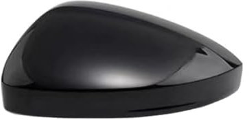 2 PCS Kompatibel mit Rückspiegel Abdeckung Tiguan 2017 2018 2019 2020, Auto Rückansicht Seiten Spiegel Abdeckung Spiegelkappen,Black Left