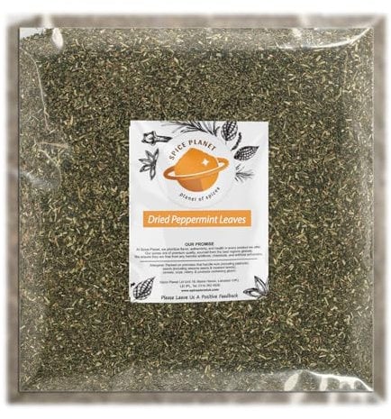 Peppermint Leaf | Leaves Dried Herbal Tea Premium Quality by Spice Planet® Free UK P&P (50 Grams)