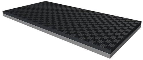 MAAOBR Laufbandmatte, Trainingsmatten, Puzzle-Schaumstoffmatten, Bodenmatte für Fitnessstudios, Interlocking Foam Floor Tiles für TrainingsgeräTe(100x200x4cm)