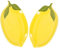 KOCKSHION 2pièces Assiette Céramique Forme De Citron Pour Apéritifs Desserts Et Fruits Vaisselle Mignonne Et Facile à Laver Design Adorable Pour Touche Créative à Votre Table
