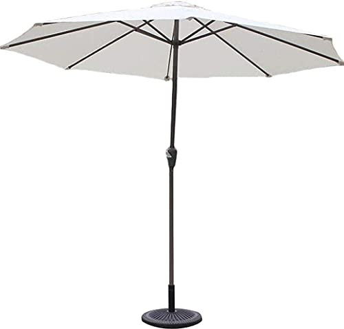 HUIBBGO Parasol de Jardin, Parasol de Jardin Haut de Gamme 2,7 m 9 pi Parasol d'extérieur pour Patio, terrasse, arrière-Cour - Protection imperméable