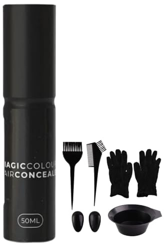 Tiveno Magiccolour™ - Färbt Kopfhaut unauffällig für dichtes & selbstbewusstes Haar, Magiccolour Concealer, Tiveno Haar-Concealer-Creme für Männer (Dark brown)