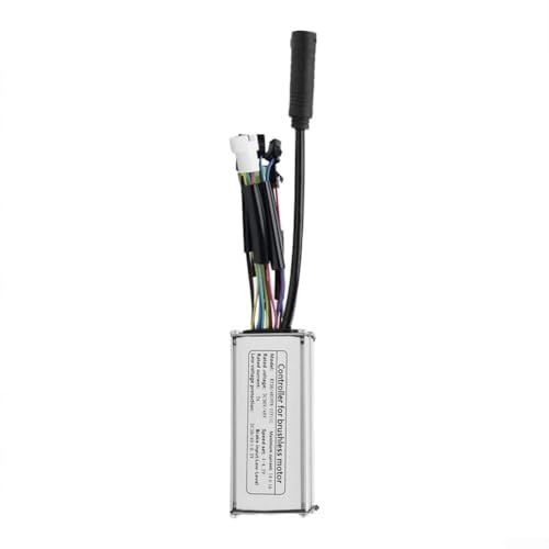 Filteilect 36V 48V 14A E-For Bike Brushless Controller Sinus Wave 6 MOS für Zubehör, Kompatibel mit Displays mit Scheinwerferfunktion
