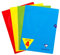 Clairefontaine 293361AMZ - Set mit 4 Heften Mimesys, 48 Blatt, DIN A4+, 24 x 32cm, 90g, französische Lineatur, 1 Set, farbig sortiert 4er Pack
