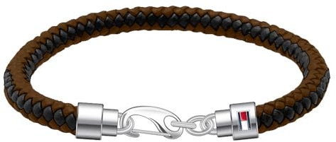 Tommy Hilfiger Jewelry Lederarmband für Herren Farben Schwarz und Braun - 2790047