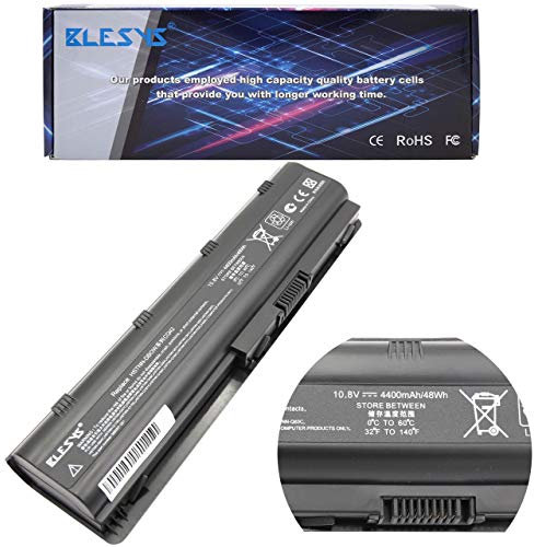 BLESYS 593562-001Batteria per HP Pavilion g6-1004sl g6-1010sl g6-1020sl g6-1104sl g6-1273sl g6-1285sl g6-1288sl g6-1310el g6-1363sl g6-1364sl g6-1370sl g6-2006sl g6-2307el g6-2321el g72-11del