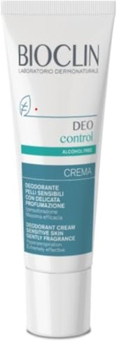 Bioclin Deo Control - Crema Deodorante Ipersudorazione, 30ml