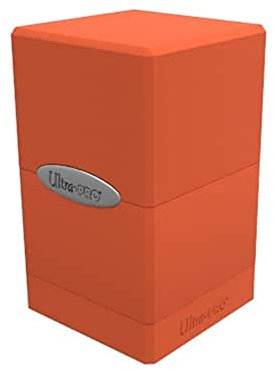 Ultra Pro UP - Deck Box - Satin Tower - Pumpkin Orange