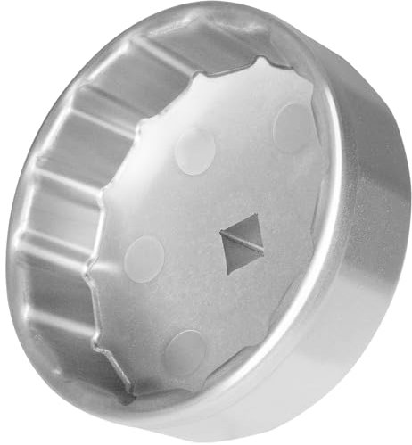 CTcar Ölfilterschlüssel - 74 mm 14 Nuten Universal-Ölfilter-Entfernungswerkzeug im Spin-On-Stil, kompatibel mit BMW, Mercedes Benz, Audi, Porsche, Volkswagen, Sprinter, Mazda usw.