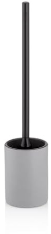 kela WC-Garnitur - Grau - Schwarz - Keramik - Kunststoff - H 45 cm
