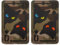 IR Infrarot Reflektierende Queen of Spades Applikation, leuchtet im Dunkeln, leuchtende Katzenaugen, Nähapplikation, taktische Militär-Moral-Emblem-Abzeichen