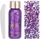 Anself 30 ml Funkelnde Pailletten Lidschatten Glitzer Gesicht Körper Gel Kosmetik Glitzer Flüssigkeit Gesicht Haare Nägel Make-up Langanhaltender Glitzer #9
