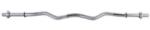 Tenzo-R 120cm Langhantel SZ Curl Stange 30mm mit Sternschrauben
