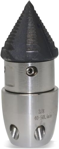 idropulitrice parkside Ugello a getto d'aria 1/2 M22 3/8 Ugello rotante Ugello rotante ad alta pressione Fogna Ugello for pistola ad acqua for pulizia ad alta pressione Ugello for pulizia fanghi (Col