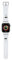 KARL LAGERFELD KLAWMSLKCNH Uhrenarmband für Apple Watch 38/40/41mm Weiß strap 3D Rubber Karl&Choupette Heads