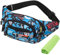 IJHYGD Bauchtasche Kinder Bauchtasche Herren Bauchtasche Kinder Jungen Brusttasche Herren Bauchtasche MäNner Blaues GüRteltasche Kinder GüRteltasche Herren Bauchtasche Wasserdicht 1 Sporthandtuch