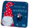 kda Zauberwaschtuch Wichtel - Zauberhandtuch Magic Towel Handtuch Wiederverwendbar Winter Weihnachten Geschenk Idee