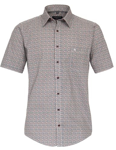 CASAMODA Freizeithemd Kurzarm Print Casual Fit