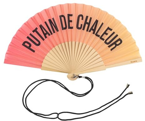 FISURA Unisex Weste, Fächer, Chaleur, roter Farbverlauf, Standard