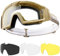 OneTigris Airsoft Goggles, Tactical Shooting Glasses with 3 Interchangable Lens, UV Protection Anti Fog Paintball Glasses for Paintball, Riding, Shooting, Hunting, Cycling, Coyote Brown