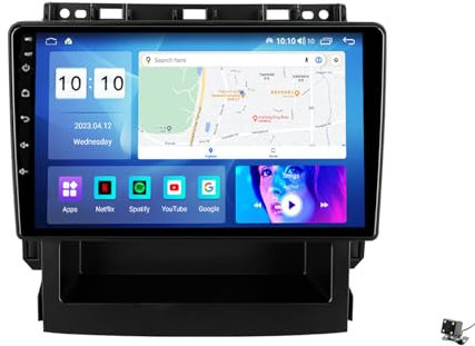 ottspu Rádio De Carro para Subaru Forester 5 2018-2023 Android Autorrádio Bluetooth 9 Ecrã Tátil Com GPS WiFi Câmara Traseira Rádio Carro Com Mirror Link FM RDS Rádio Car-Play Android Auto,M800s