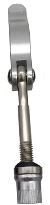 1 STÜCKE Fahrrad Schnellspanner M8 50/55/60/65/75mm Fahrrad Sattelstütze Klemmschraube Hebelbolzen Spieß Radfahren Fahrradteile Werkzeug(M8x75mm Silver color)