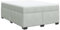 vidaXL Boxspringbett, Polsterbett Bett mit Matratze, Bettgestell mit Lattenrost, Doppelbett für Schlafzimmer, Hellgrau 140x200cm Samt